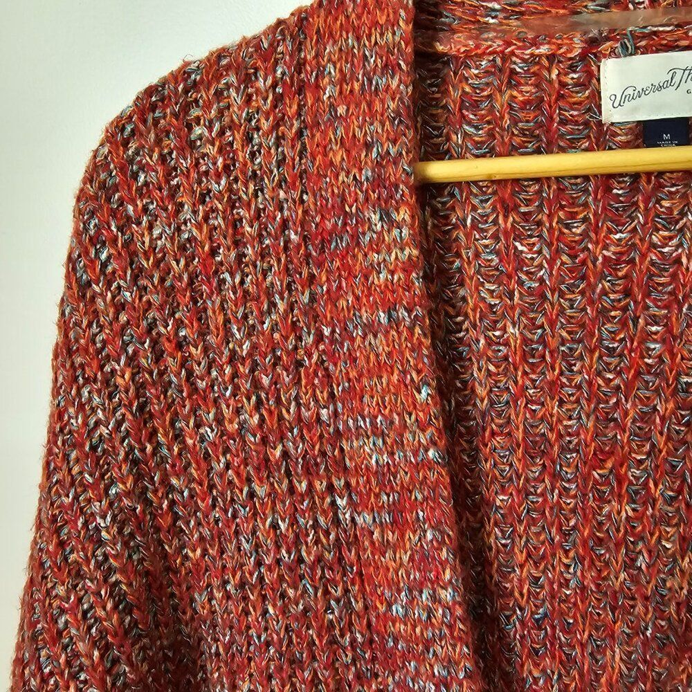 EUC UNIVERSAL THREAD MULTICOLORED V NECK BUTTONED… - image 8